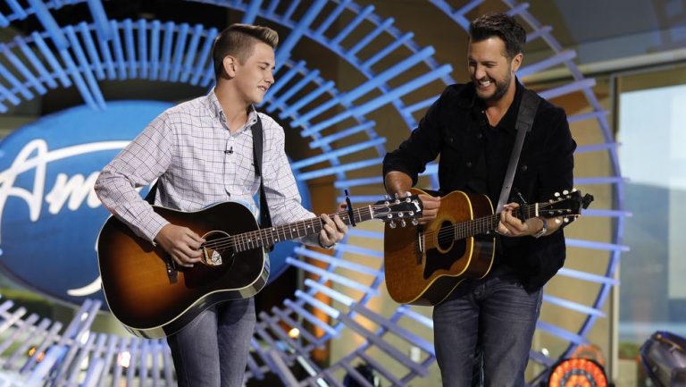 Judge Luke Bryan And An “American Idol” Contestant Deliver The Best Unrehearsed Duet Ever