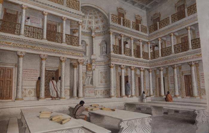 Ephesus, Inside the Library of Celsus, 2nd Century AD