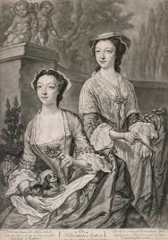 The Gunning sisters, Maria and Elizabeth