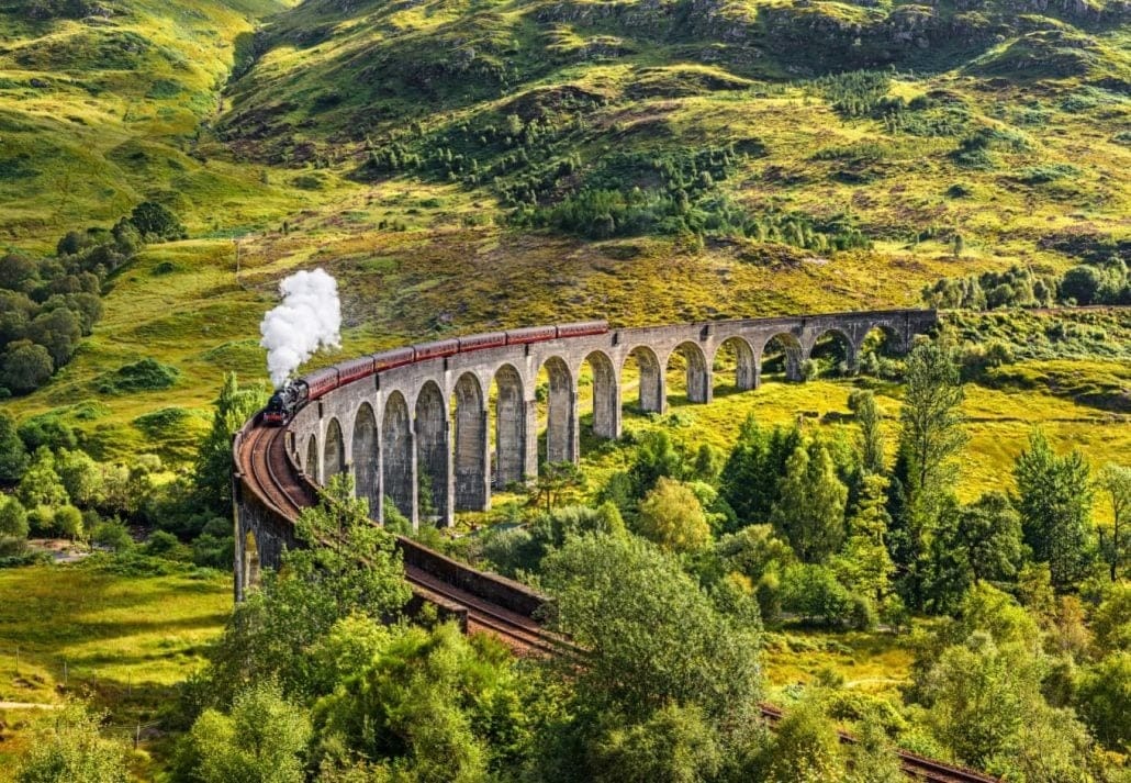 Jacobite Steam Train, Scotland