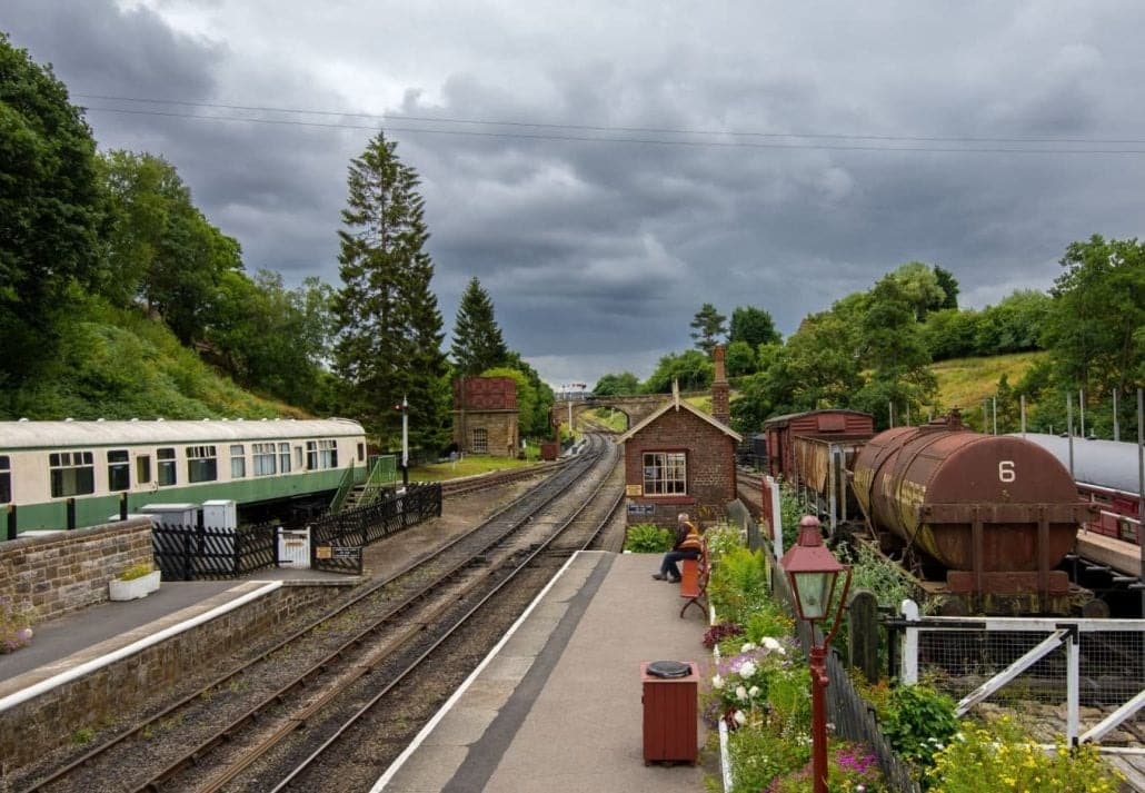 Goathland Train Station, North York, England