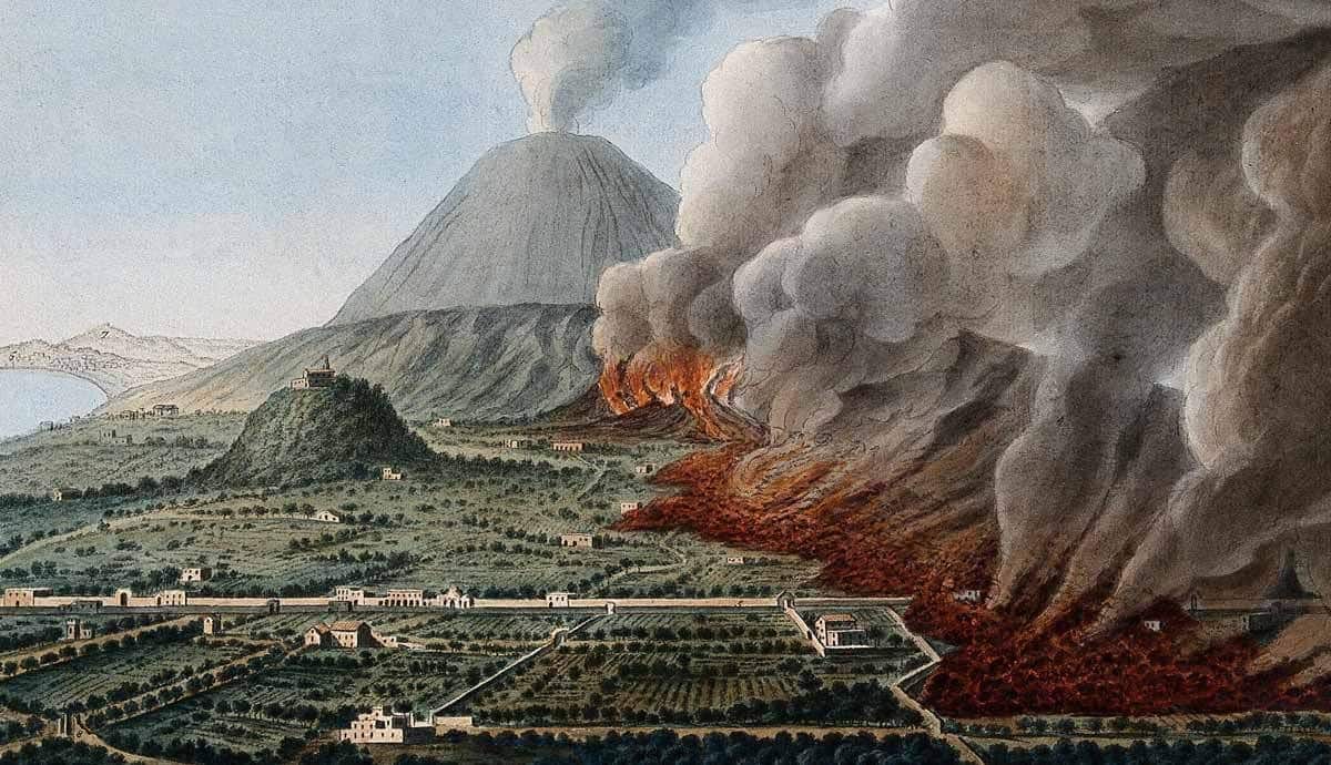 Eruption of Mount Vesuvius in 79 AD