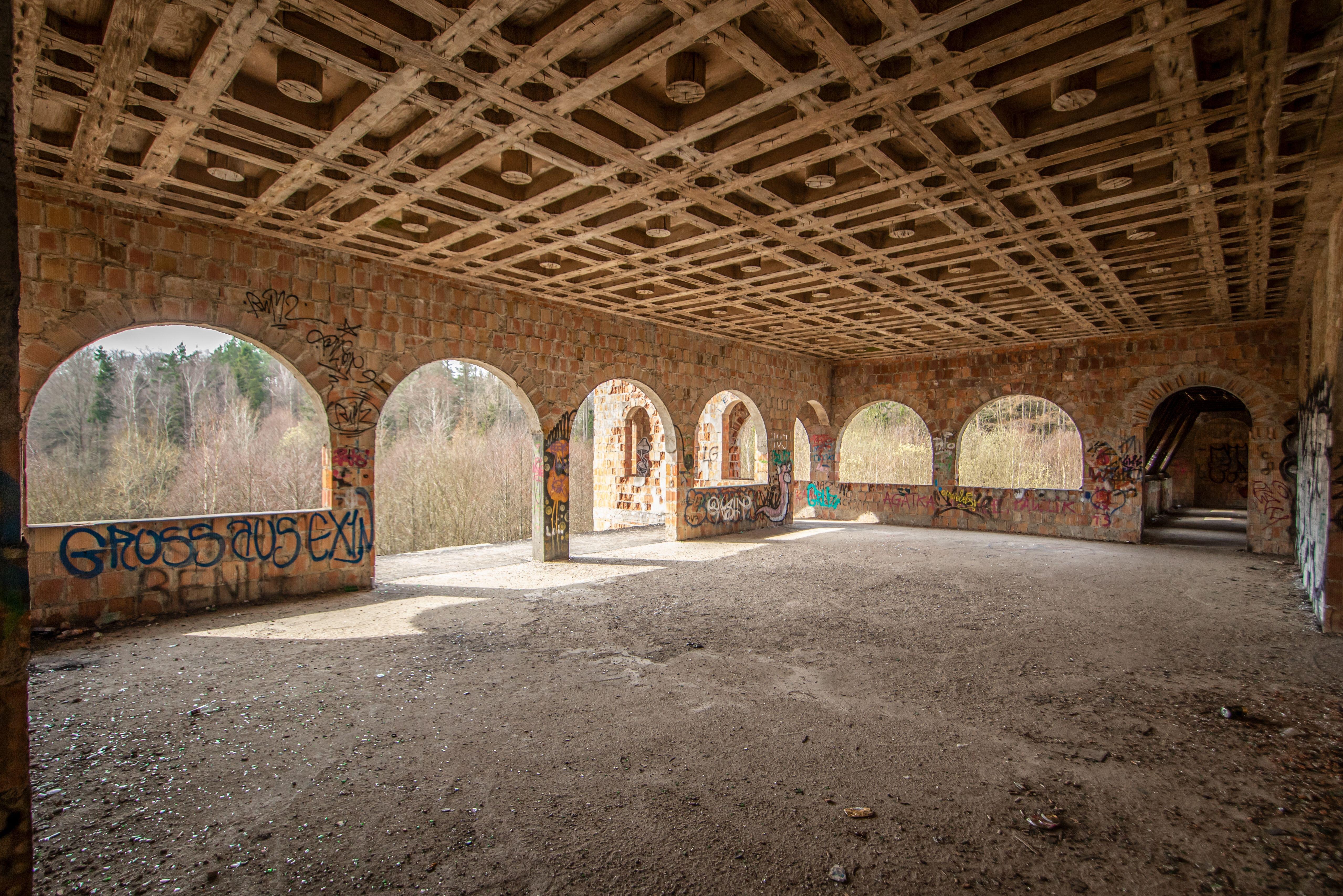 The Lapalice castle was abandoned before it was even completed