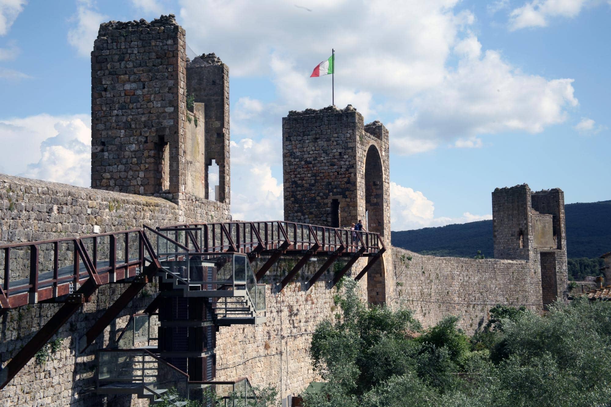 City walls of Monteriggioni