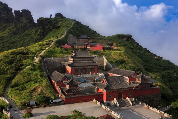 Cheng’en Temple at Fanjingshan