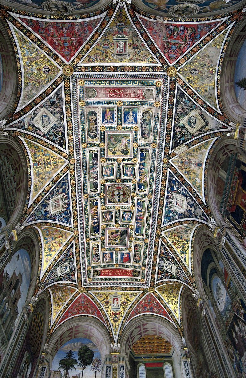 Piccolomini Library ceiling