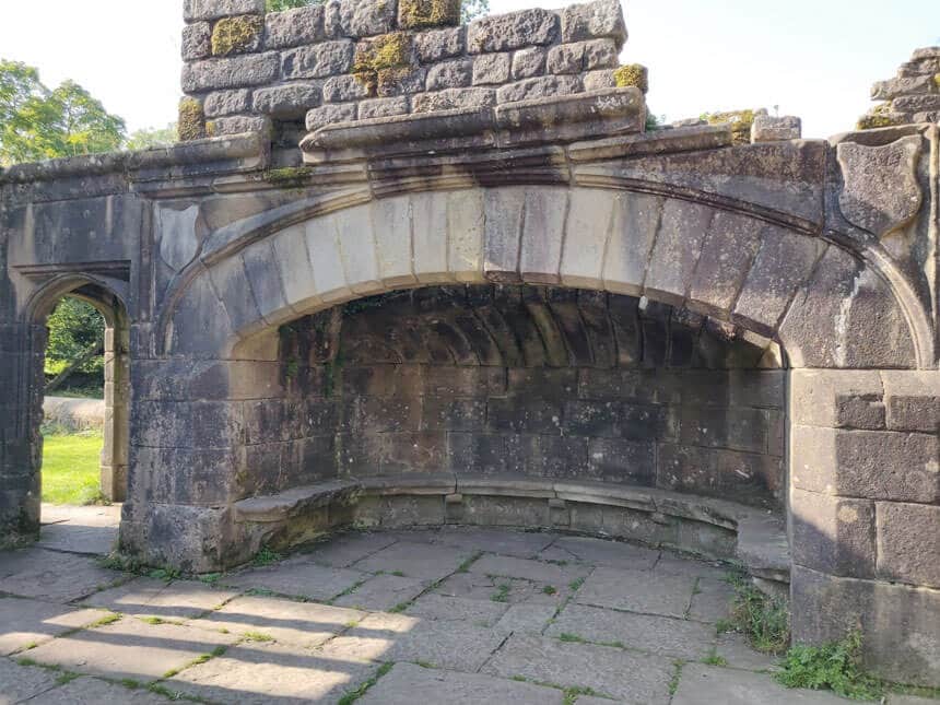 The enormous fireplace is believed to have been one of Henry Owen Cunliffe’s modifications to make the house feel more grand