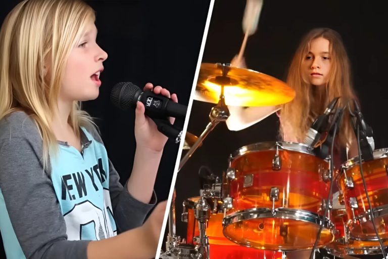 11-Year-Old Girl Wows Audience With Haunting Cover Of “The Sound Of Silence”