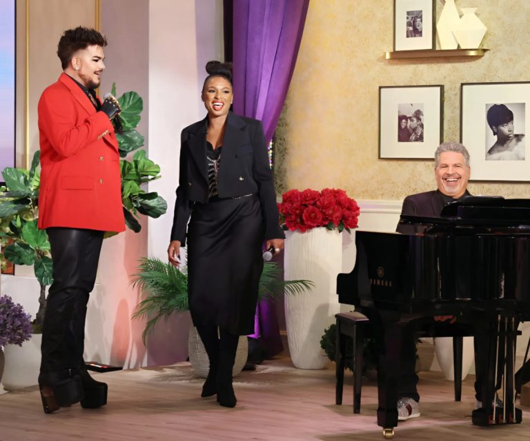 Adam Lambert Stuns Viewers With His Insane Vocal Range On Jennifer Hudson’s Show