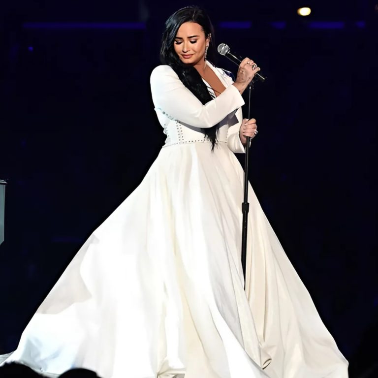 Demi Lovato Choked Up While Singing “Anyone” At The 62nd Grammys