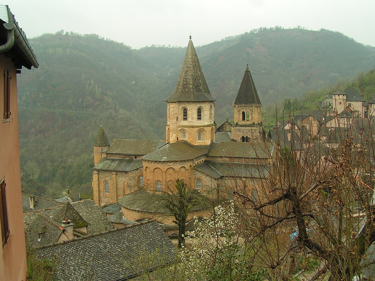 Village de Conques et abbatiale