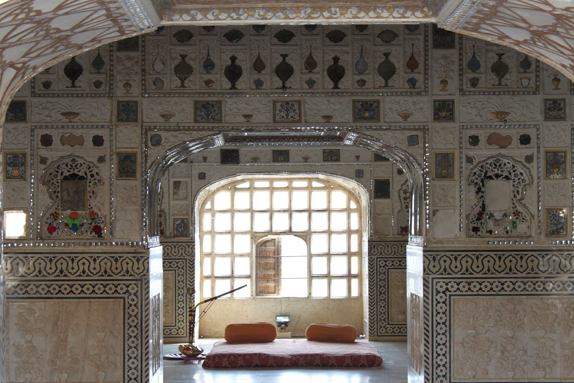 Second Courtyard Mirror Palace Amer Fort