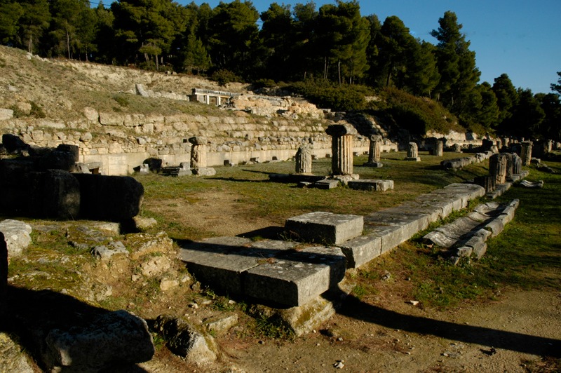 View of the Stoa looking NE