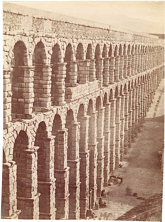 Segovia Aqueduct by Juan Laurent, c. 1856–1867, Department of Image Collections, National Gallery of Art Library, Washington, DC