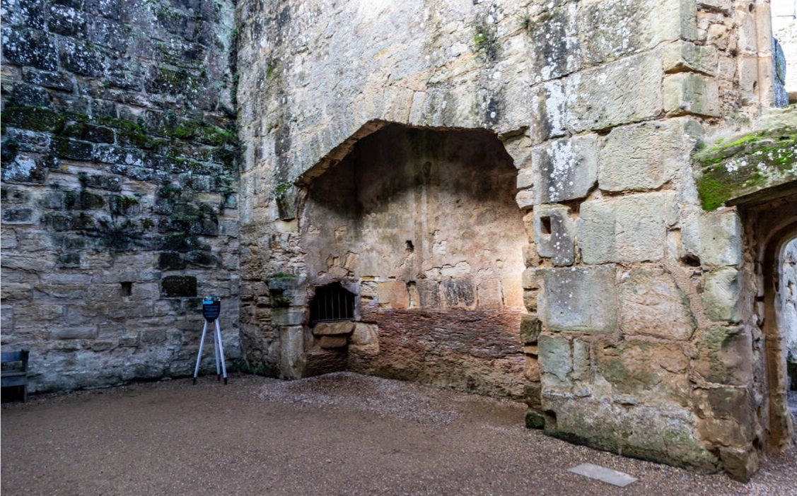 To the left of the fireplace is a separate room, the “Pantry”