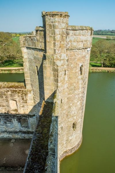 The South-East Tower and the parapet walk