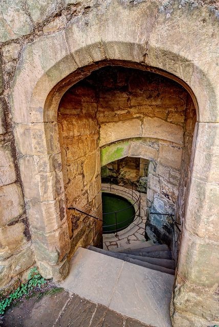 The castle well