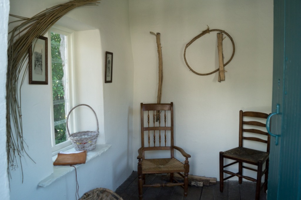 The light and airy upstairs room