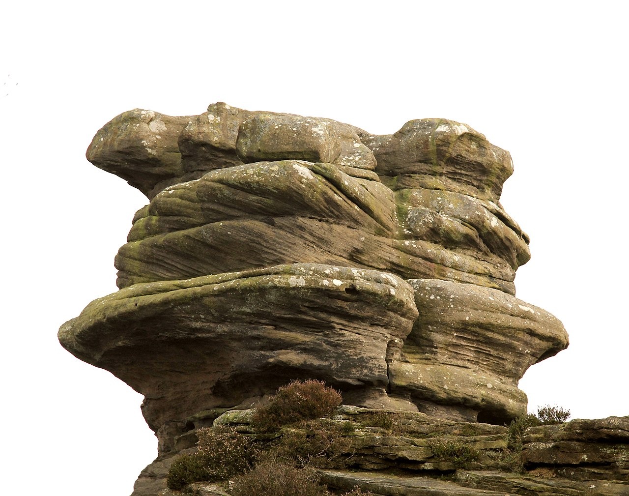 Turtle Rock, showing cross-bedding