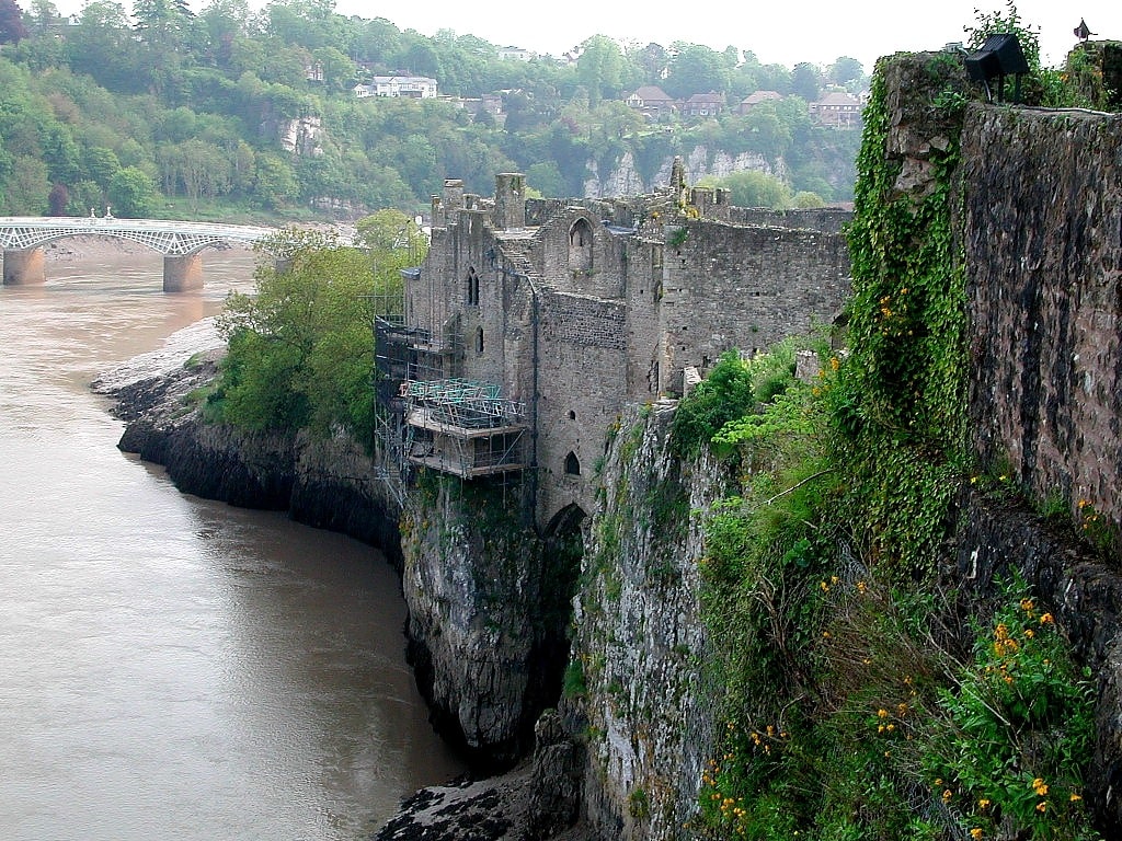 View of the buildings of the Lower Bailey & Wye River from the Upper Bailey