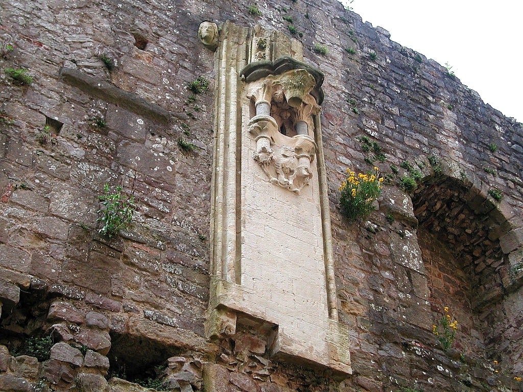 Interior of the Great Tower at Chepstow Castle