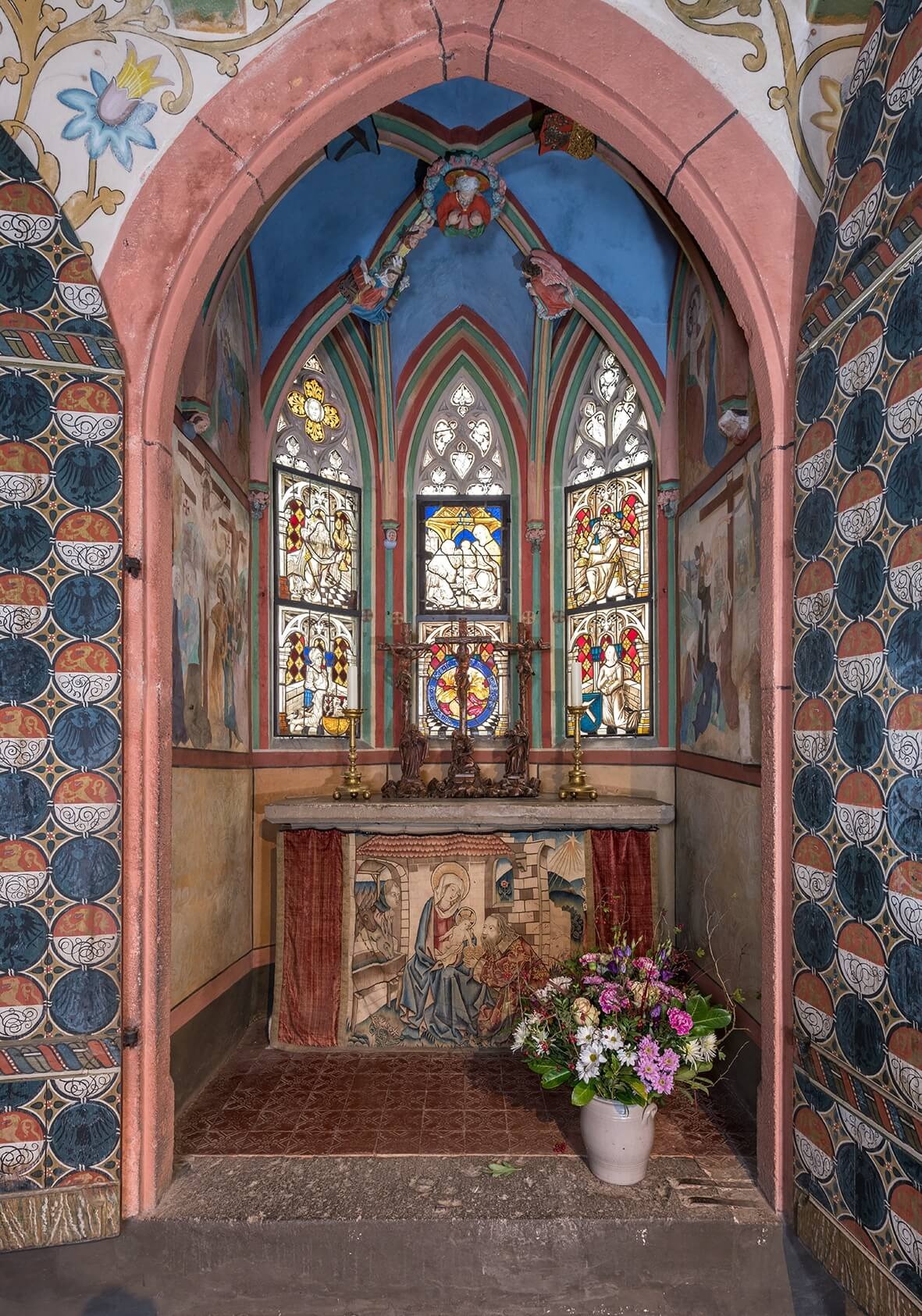 Chapel Oriel In Bed Chamber