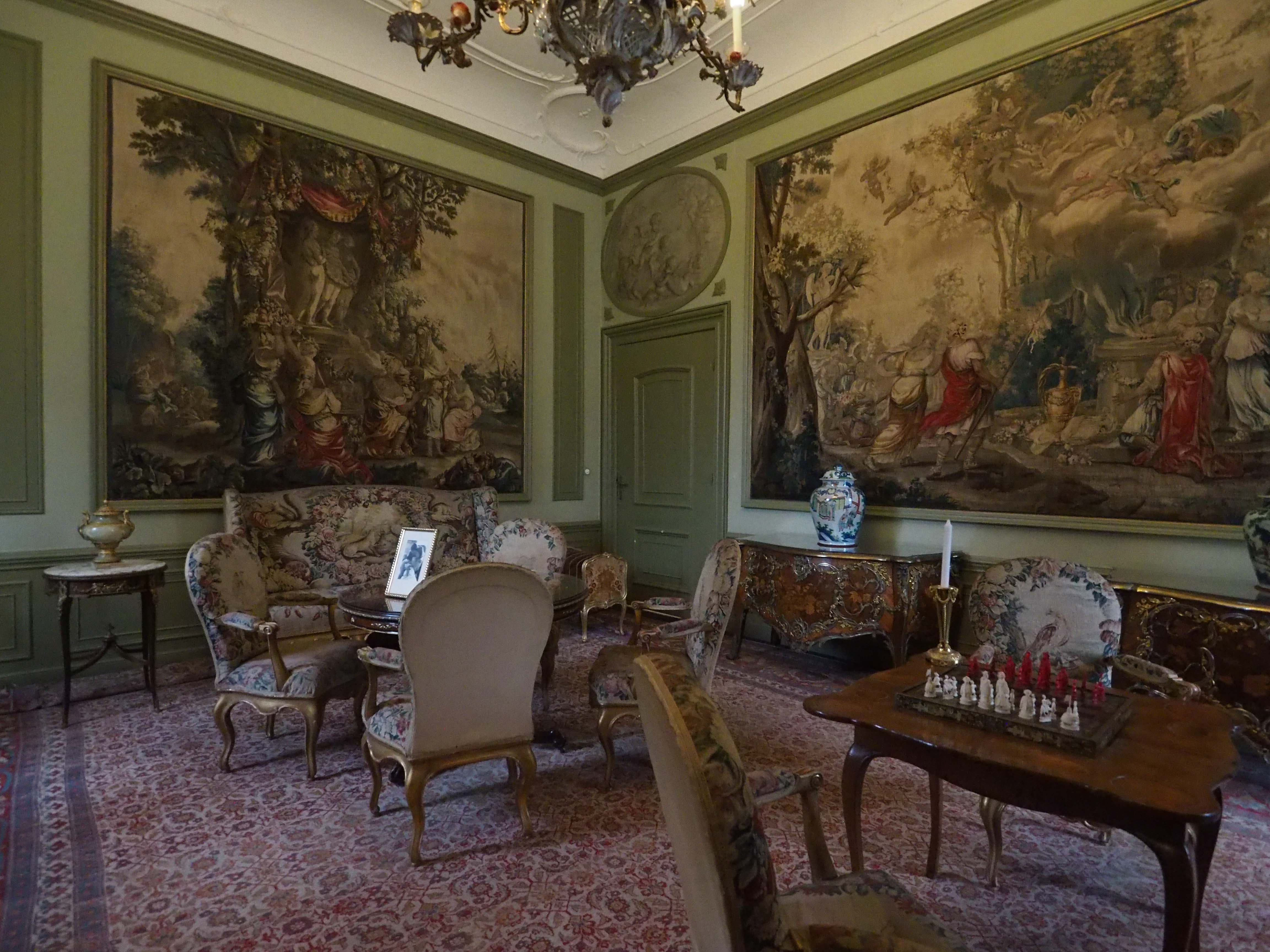 The reception room