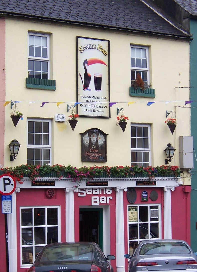 The façade of Sean's Bar