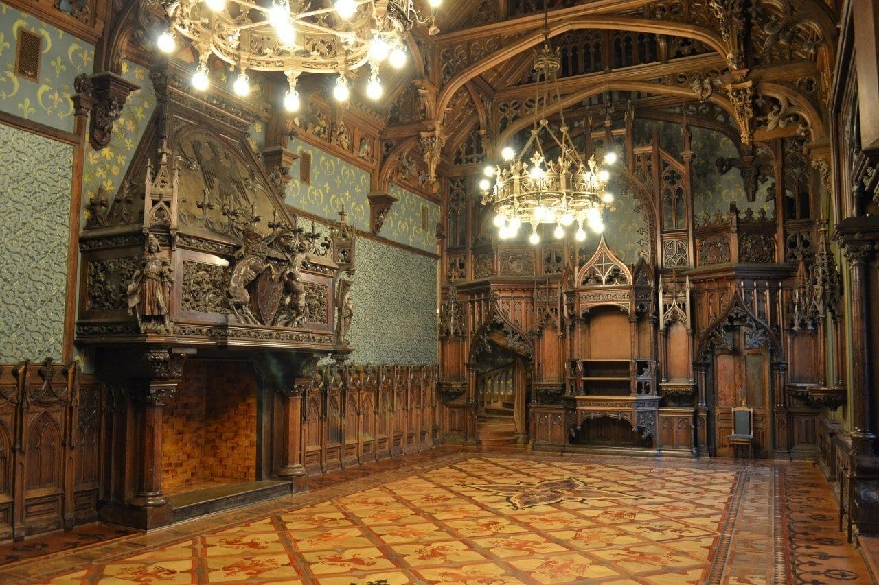 the Gothic Dining Room