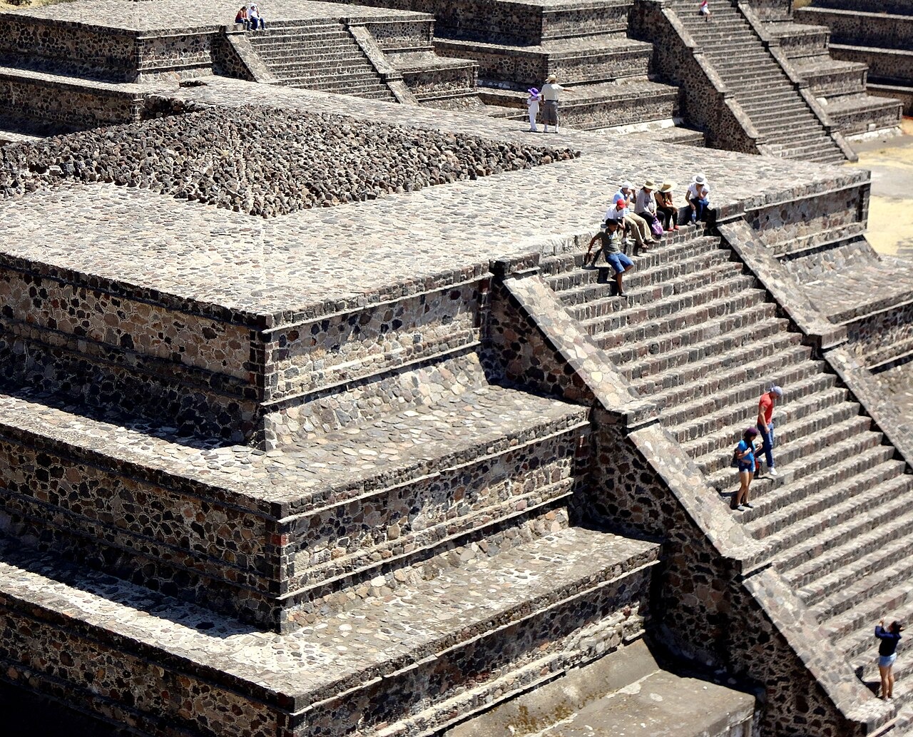 View from the Pyramid of the Moon