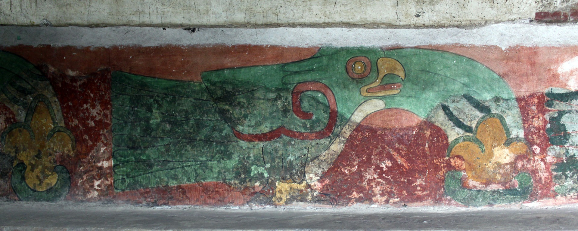 Green Bird Procession, Temple of the Feathered Serpents