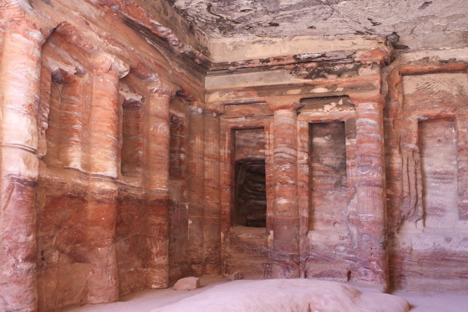 Inside Al Khazneh, Petra