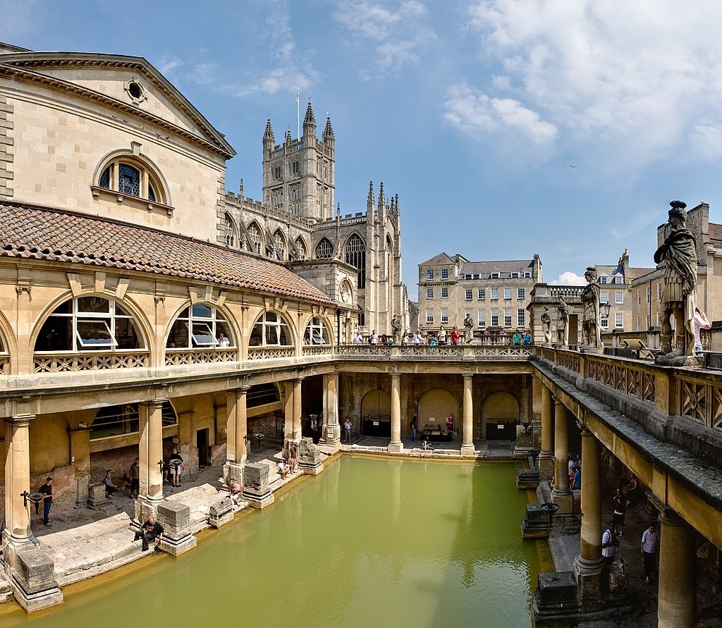 The Roman Baths (Thermae) of Bath, England