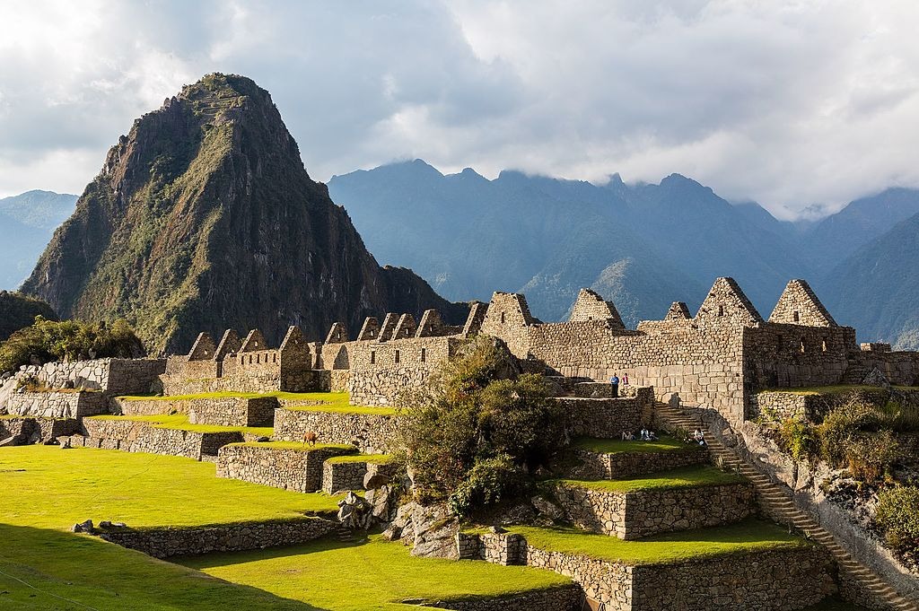 View of the ancient houses