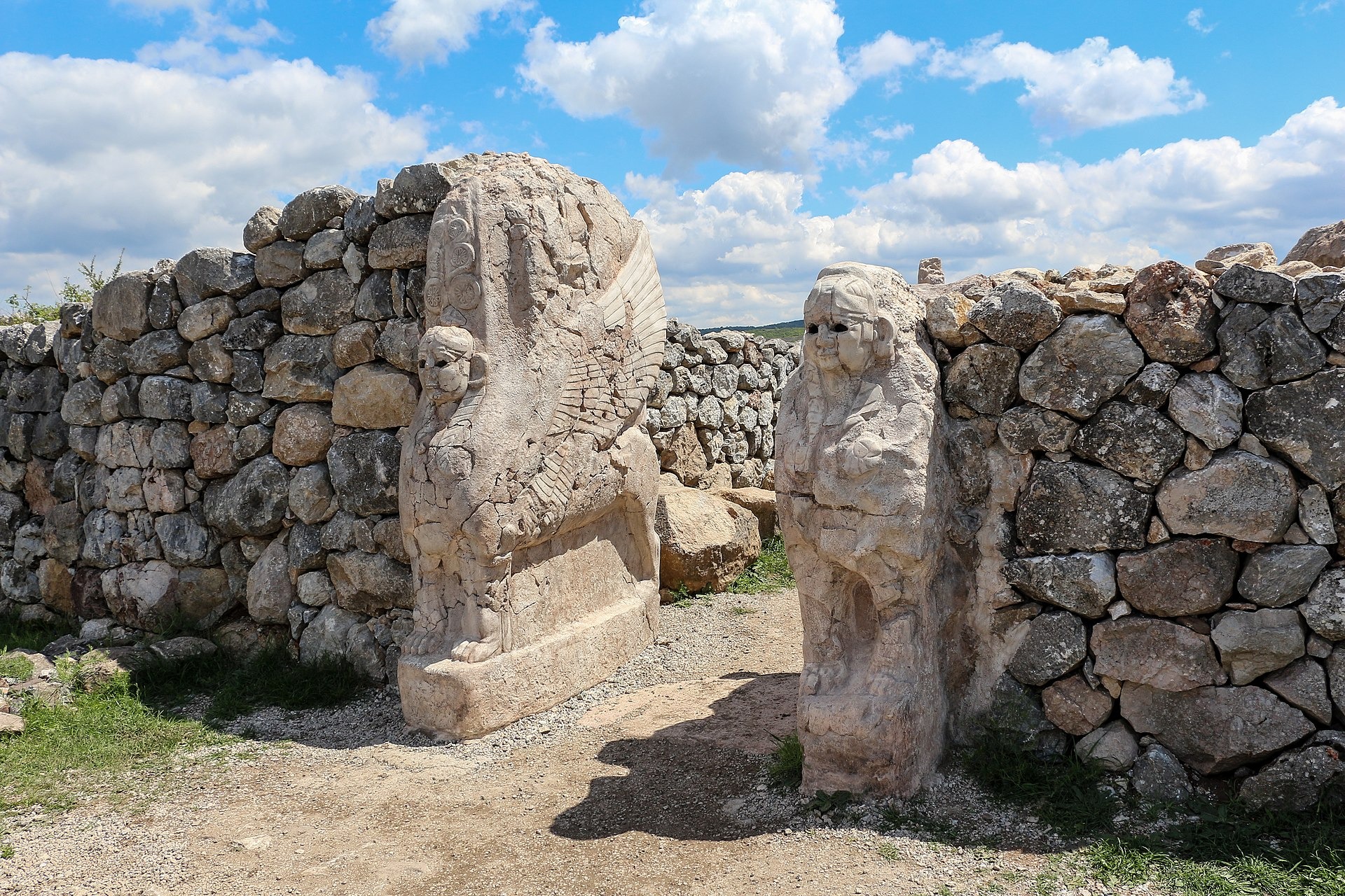 Sphinx Gate entrance of the city