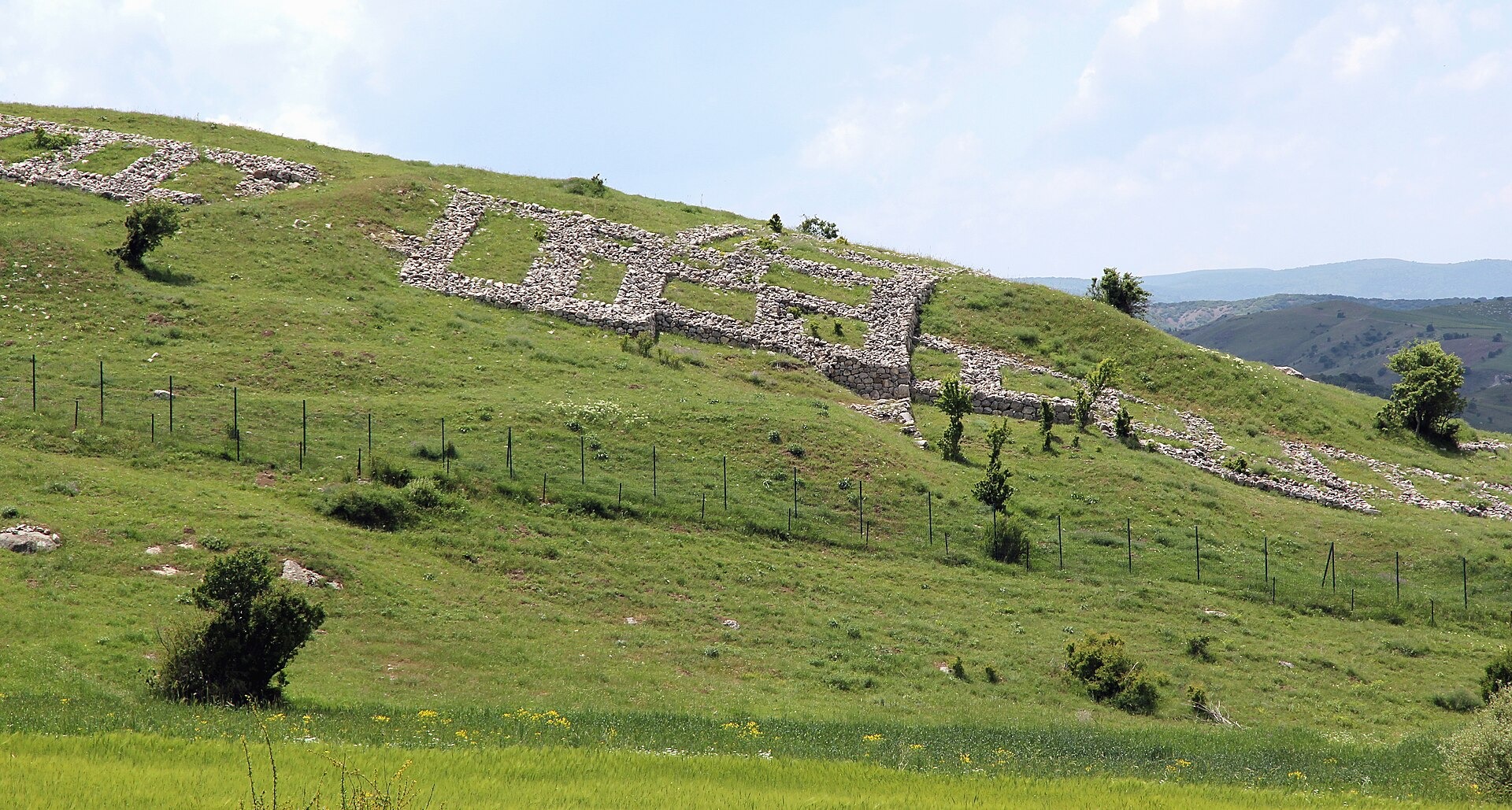 Büyükkaya site in Hattusa