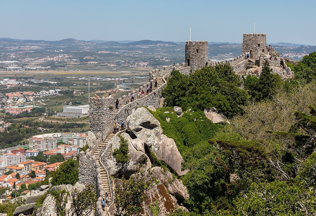 The Castle of the Moors, on the hilltops of Sintra