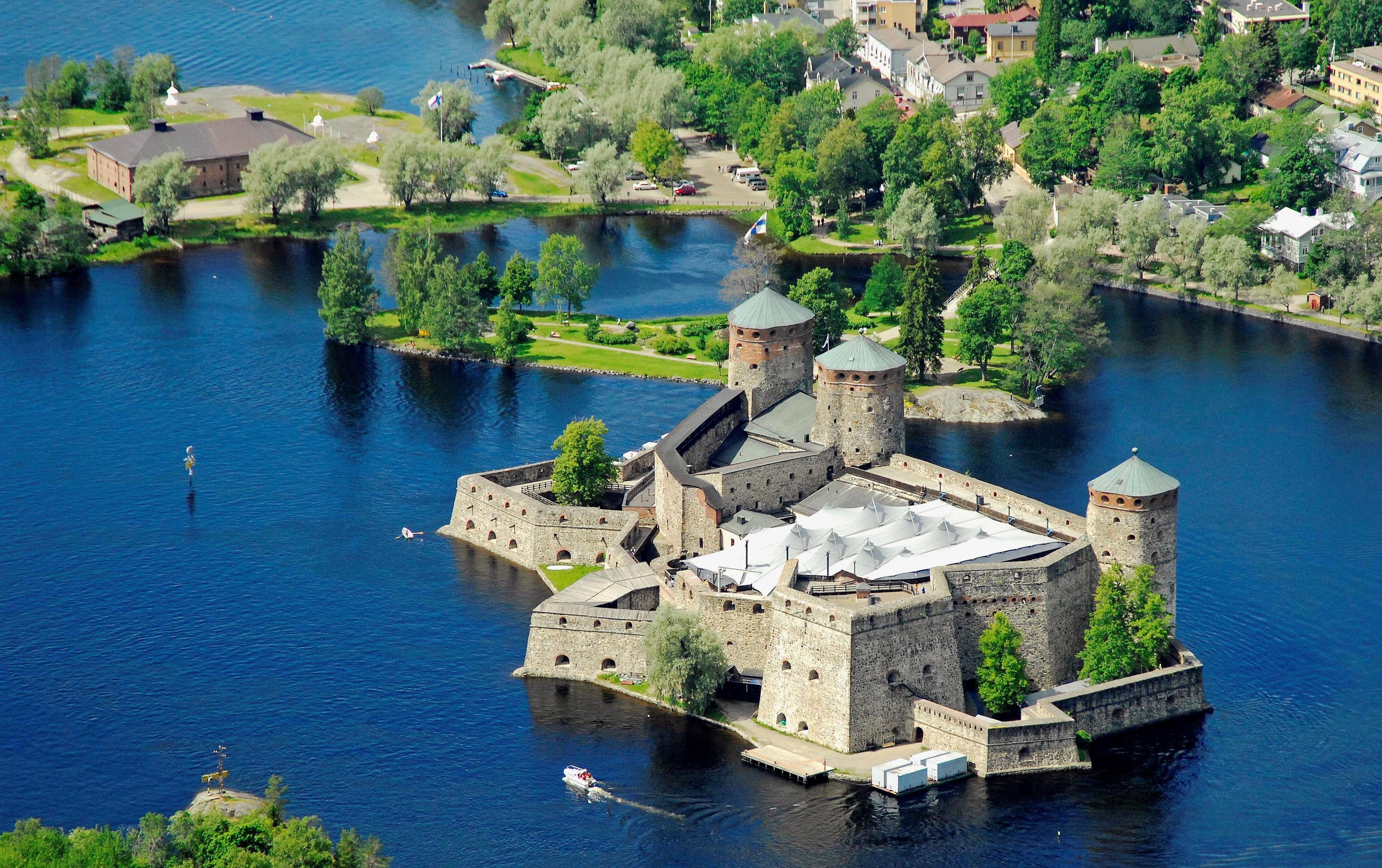 Olavinlinna Castle, also known as St. Olaf's Castle