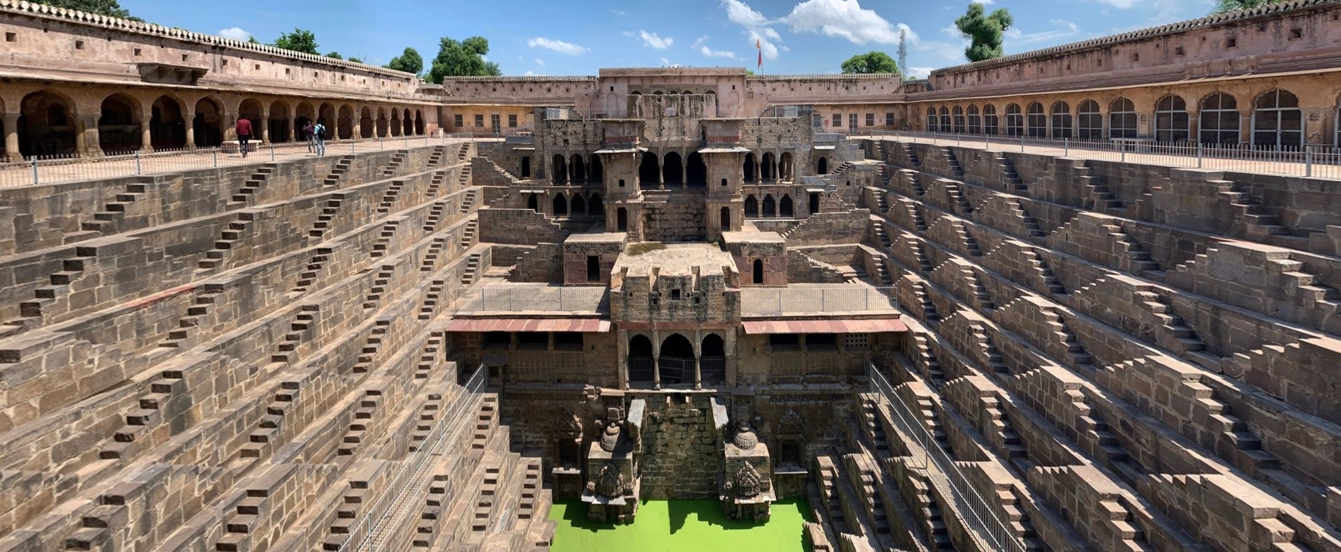 Panorama of Chand Baori (stitched from 4 photos)