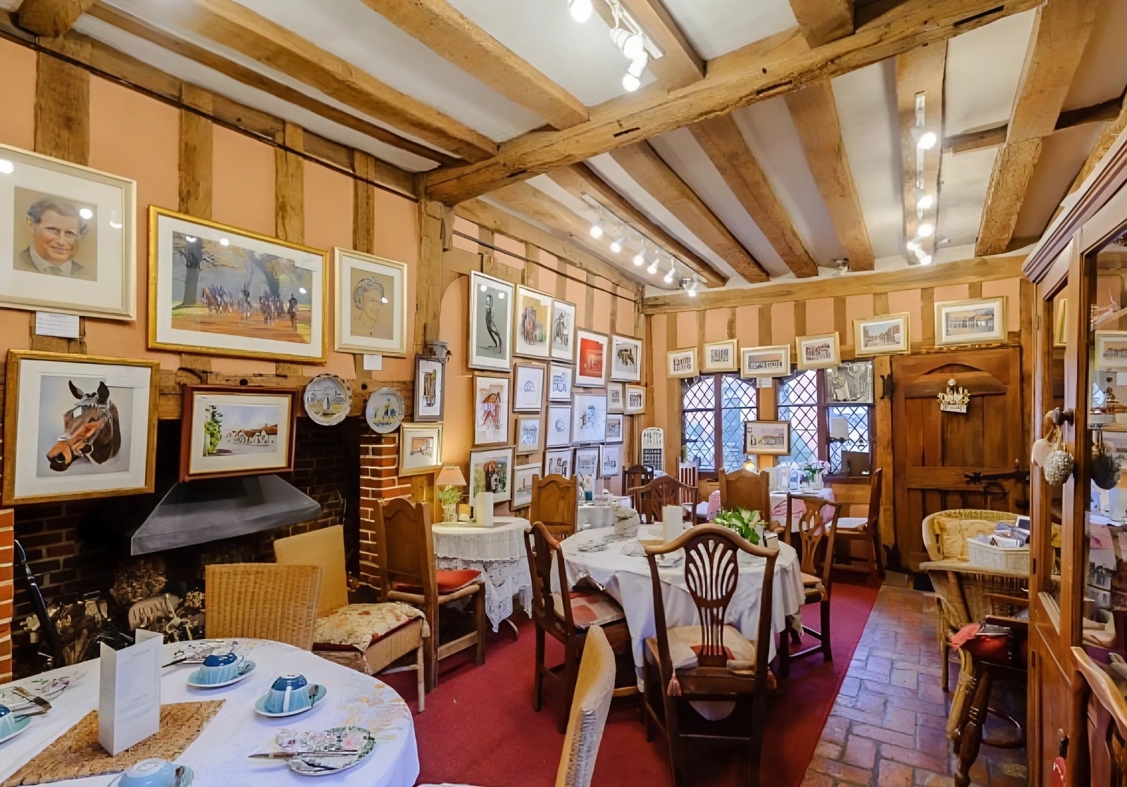 Vaulted Living Room