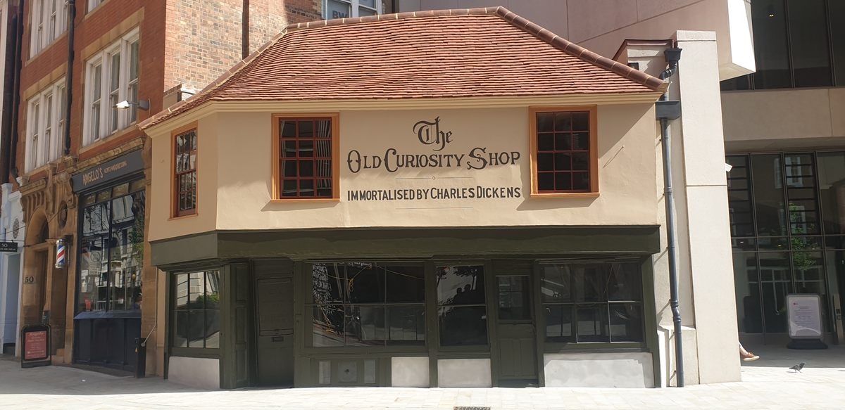 The Old Curiosity Shop, London newly remodeled in Spring 2023