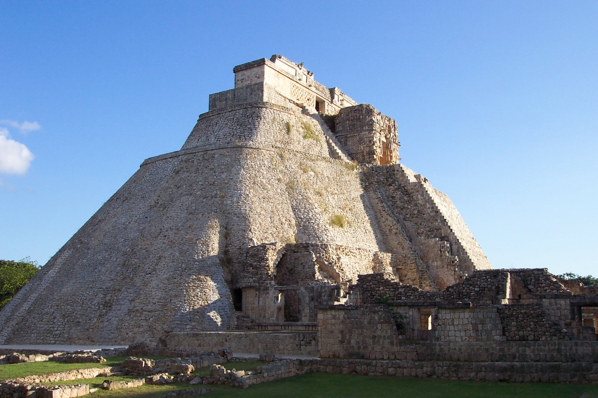 Pyramid of the Magician in 2009