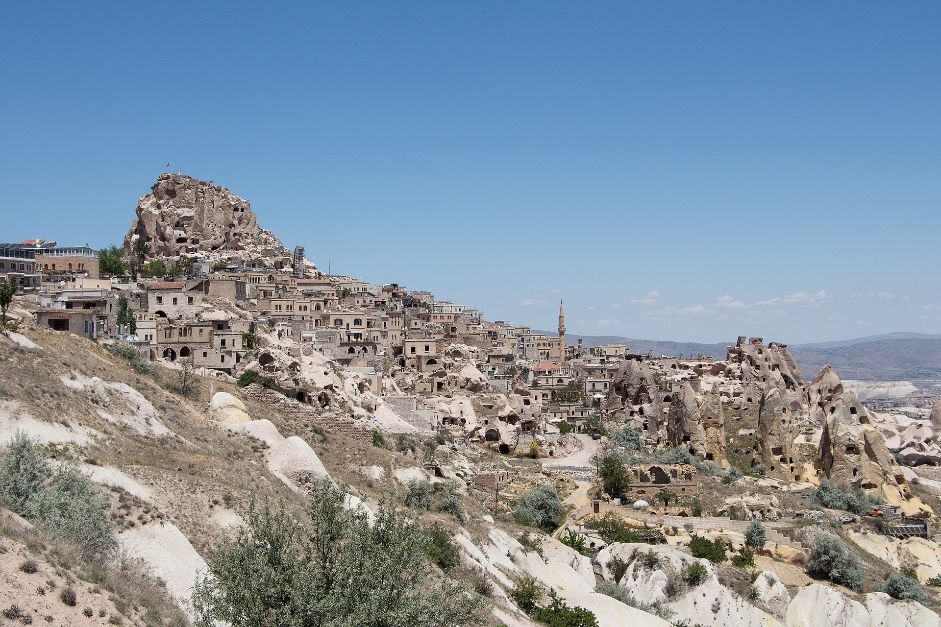 View of Uçhisar Castle