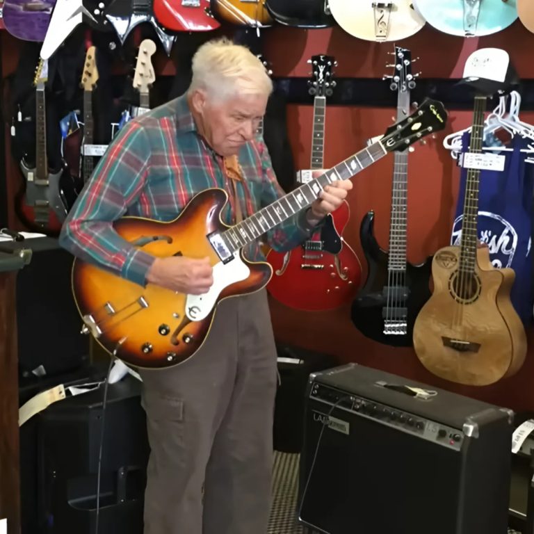 80-Year-Old Grandad Guitarist Rocks Nashville Shop With Jaw-Dropping Skills