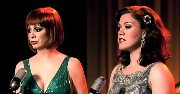 Reba McEntire And Kelly Clarkson Harmonize In “Because of You”