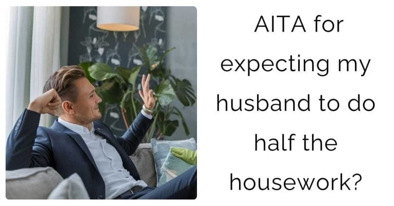 AITA for expecting my husband to do half the housework?