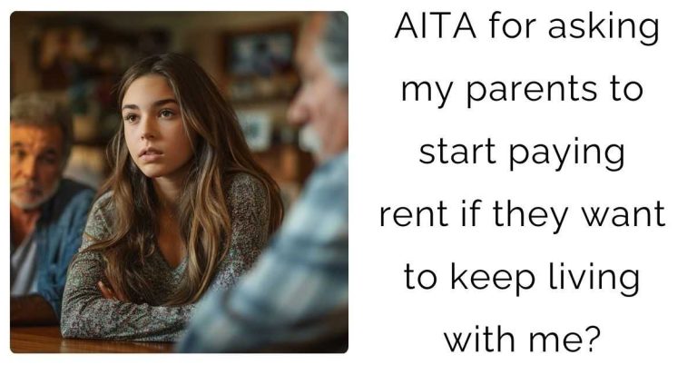 AITA for asking my parents to start paying rent if they want to keep living with me?