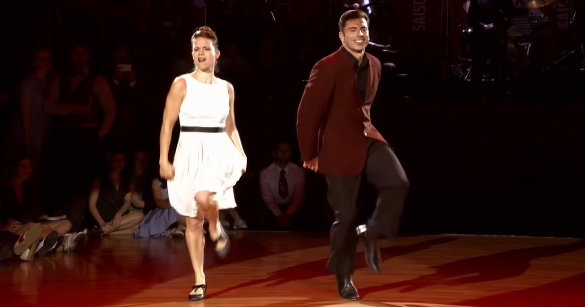 Couple Nails The Swing Era’s Best Moves Dancing To “Nitty Gritty”