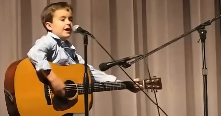 The Little Boy Channels Johnny Cash And Blows Everyone Away!