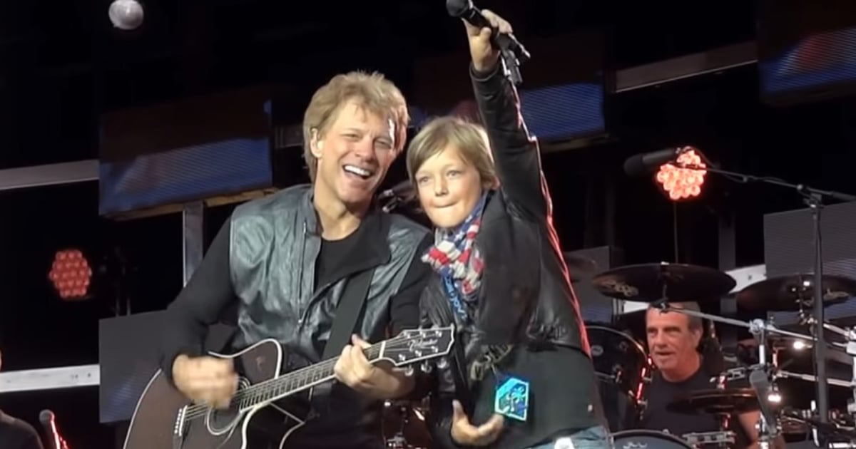 11-Year-Old Rocks The Stage With Bon Jovi’s “Wanted Dead Or Alive”